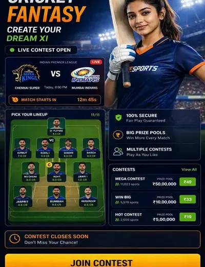 Pixbet (pixbet bet) fantasy cricket & matchday visual 3
